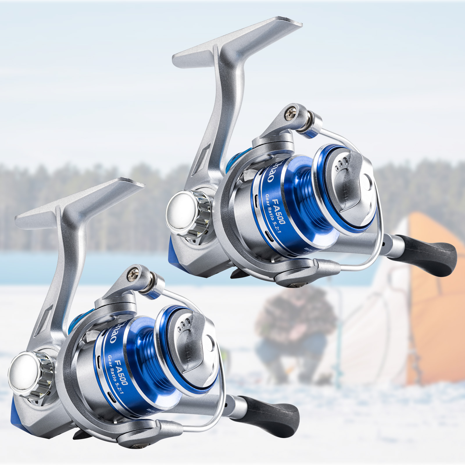 Goture 새로운 얼음 낚시 릴 겨울 기어비 5.2: - Ice Fishing Line 리뷰 및 가격
