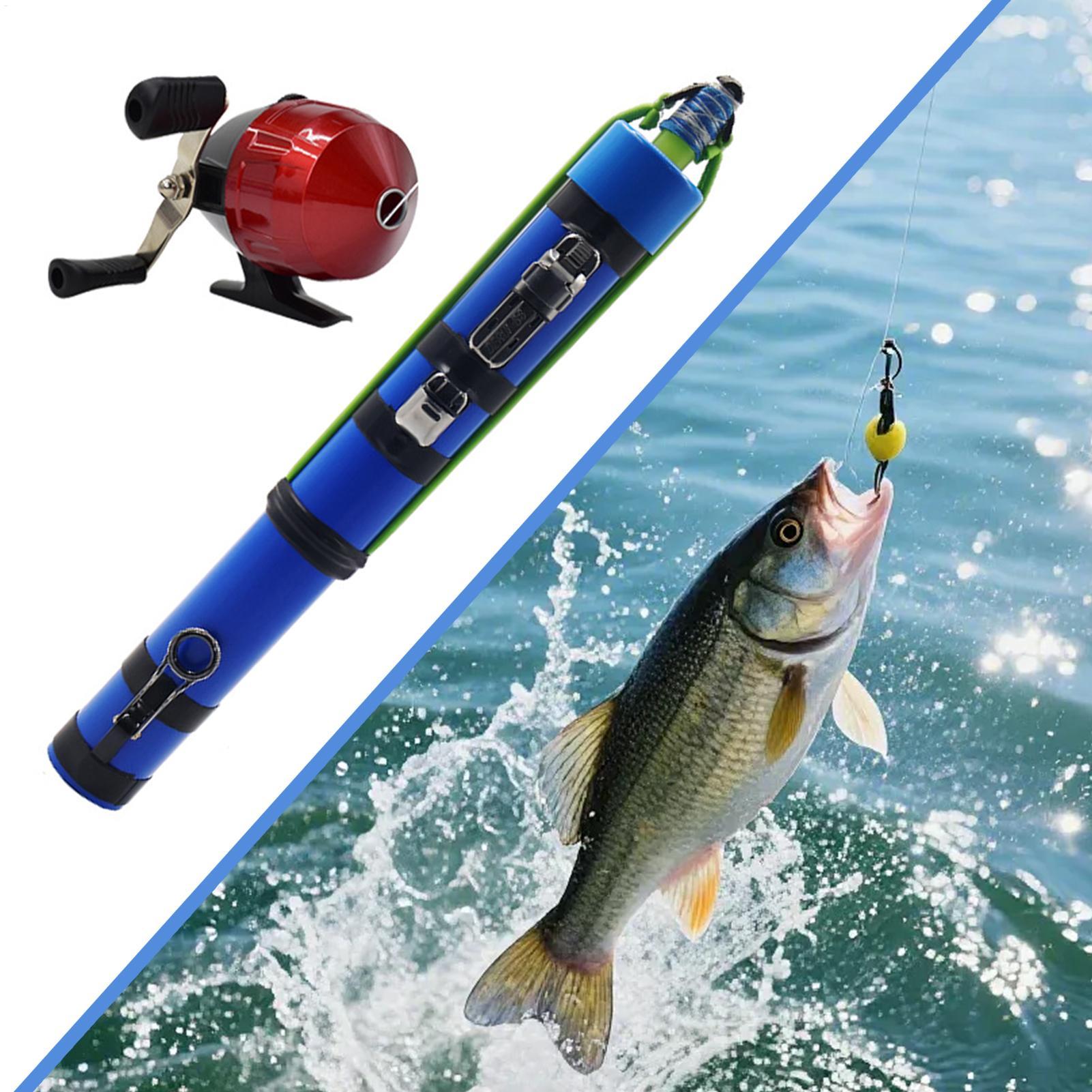 낚싯대 슬링샷 디자인 컴팩트 낚시 도구 릴 포함 여행용 - Fishing Line Spool 리뷰 및 가격