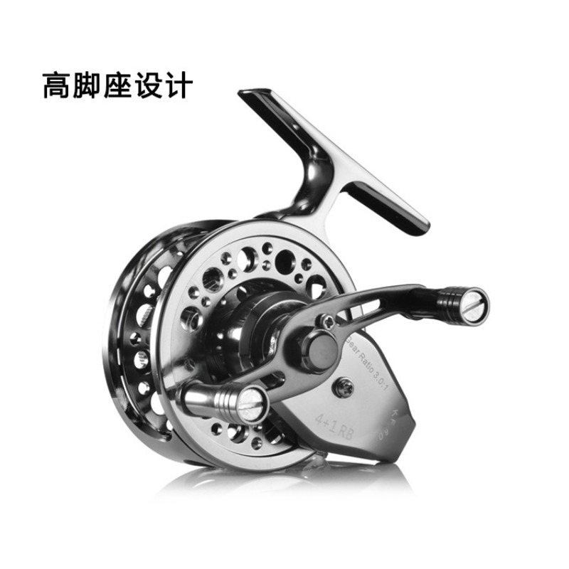 경량 풀메탈 전면 낚시릴, 높은 받침대, 조절 가능한  - Ice Fishing Line 리뷰 및 가격