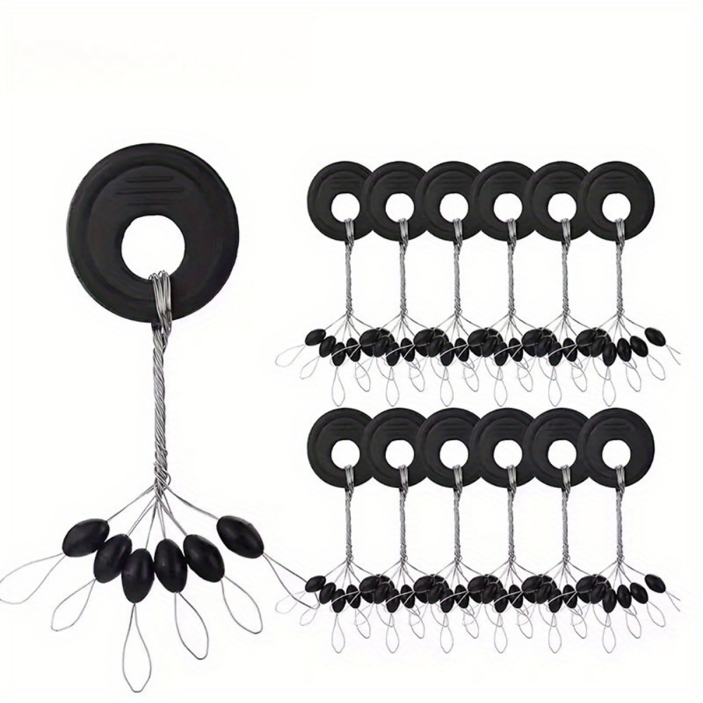 600개/세트 보버 스토퍼 S/M/L 고무 스토퍼 스페 - Monofilament Line 리뷰 및 가격